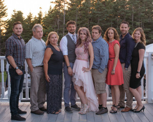 Eryns wedding group family photo